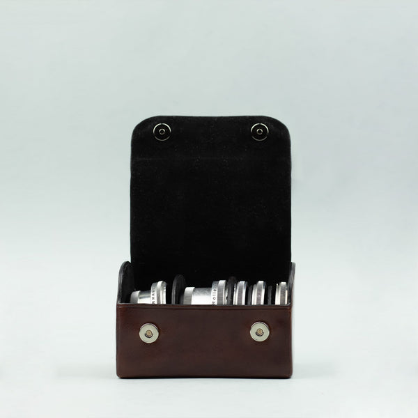 Il Bussetto Case For 3 Filters And 1 Lens Cappuccino