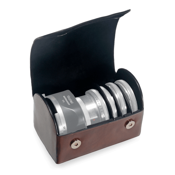 Il Bussetto Case For 3 Filters And 2 Lenses Cappuccino