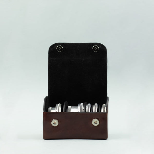Il Bussetto Case For 3 Filters And 2 Lenses Cappuccino