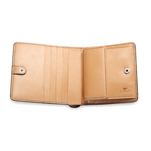Il Bussetto Coin Bifold With Snap Closure Forestgreen