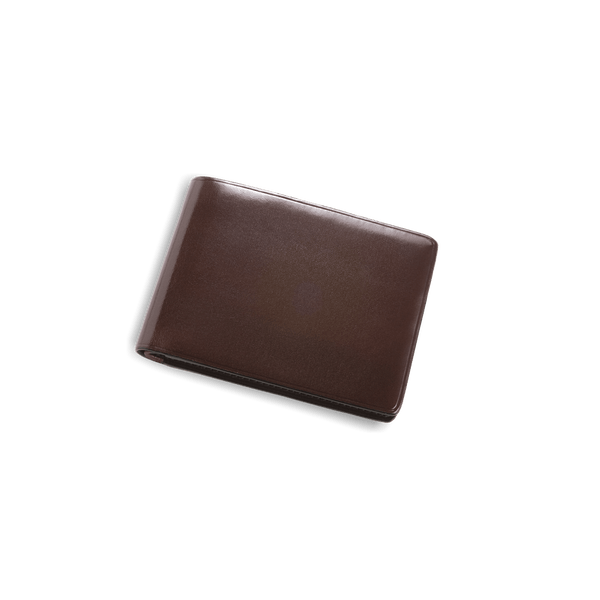 Il Bussetto Dollar Sized Colored Leather Wallet Bisquit