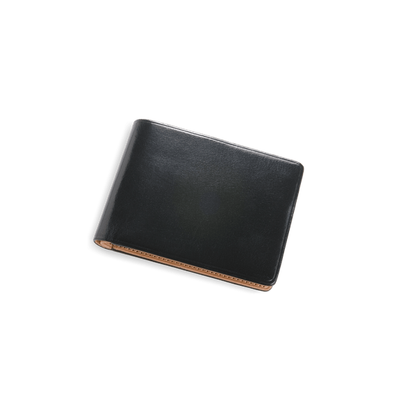 Il Bussetto Dollar Sized Leather Wallet Brilliantblue