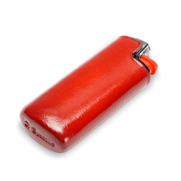 Il Bussetto Bic Mini Lighter Case Coralred