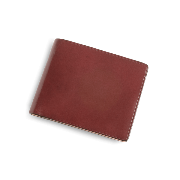 il bussetto Bifold Wallet with Coin Pouch bordeaux