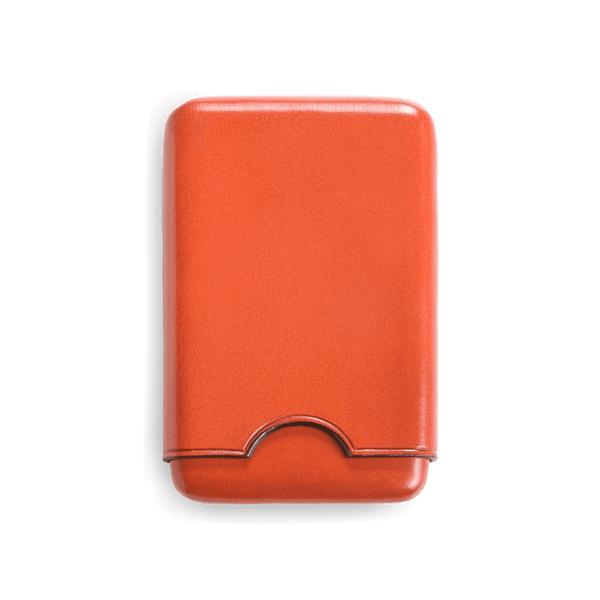 il bussetto Box card holder orange