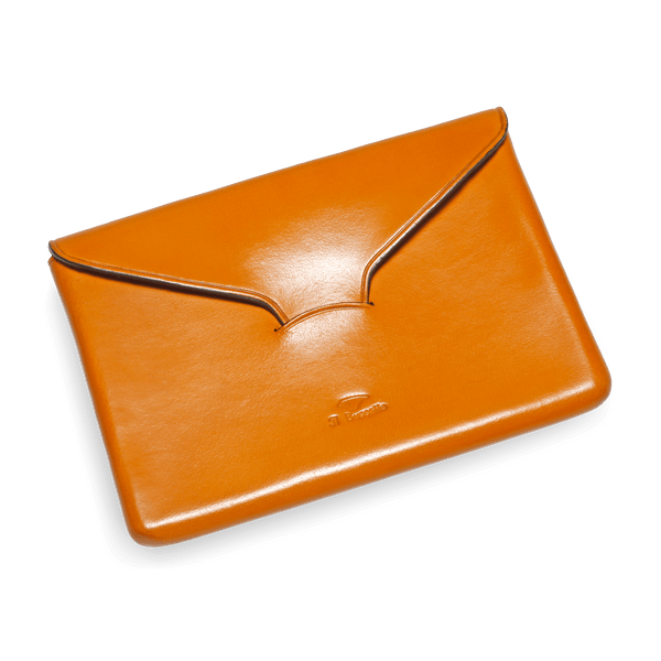 Il Bussetto Envelope Passport Holder Forestgreen