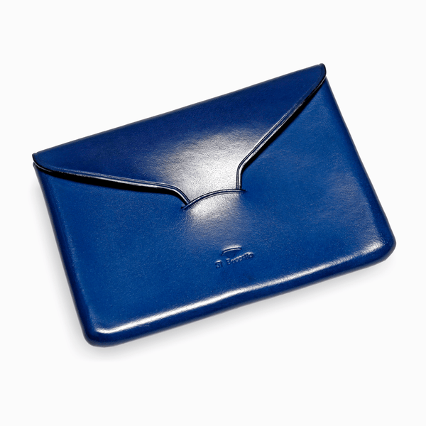 Il Bussetto Envelope Passport Holder Forestgreen