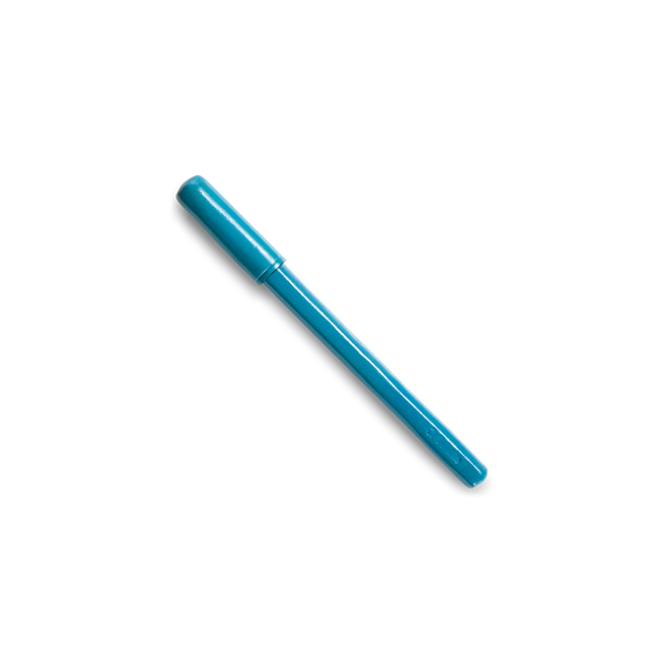 il bussetto Leather Bic Pen brilliantblue