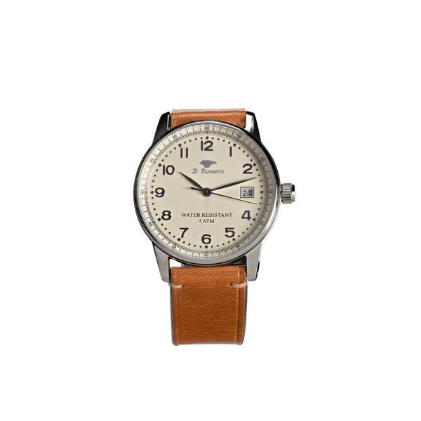 Il Bussetto Leisure Time Quartz Watch White Ochre