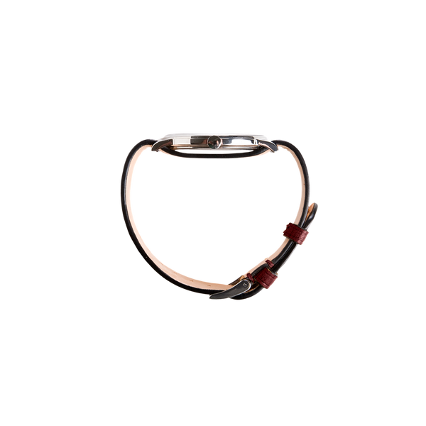 Il Bussetto My Time Quartz Watch Silver Tibetanred