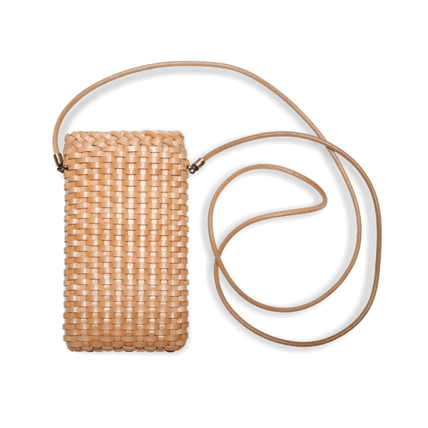 Il Bussetto Phone Pouch With Strap Poseidonblue