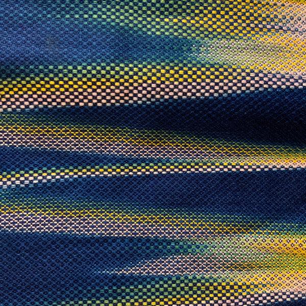 Il Bussetto Rainbow Scarf Blue