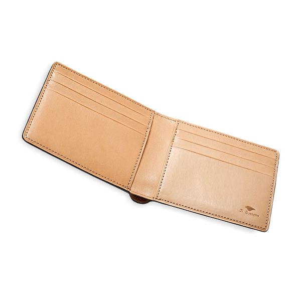 Il Bussetto Sfumato Dollar Size Wallet Cappuccino