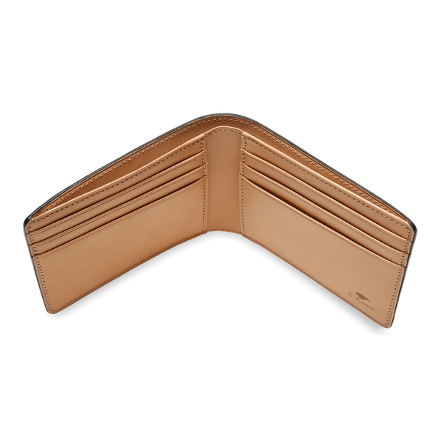 Il Bussetto Sfumato Dollar Size Wallet Cappuccino
