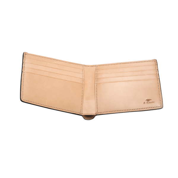 Il Bussetto Sfumato Euro Size Wallet Cappuccino