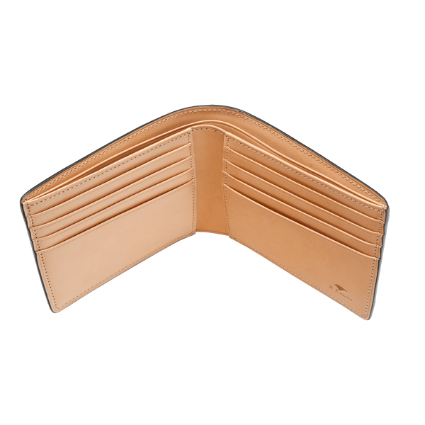 Il Bussetto Sfumato Euro Size Wallet Cappuccino