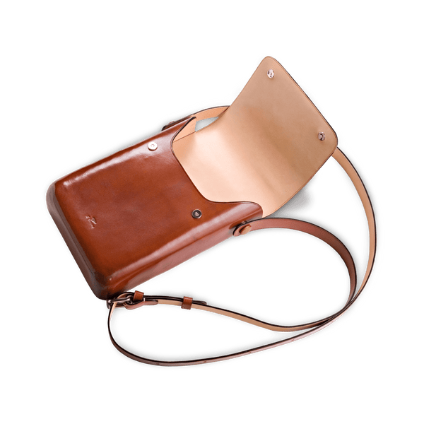 Il Bussetto Shoulder City Bag Lightbrown