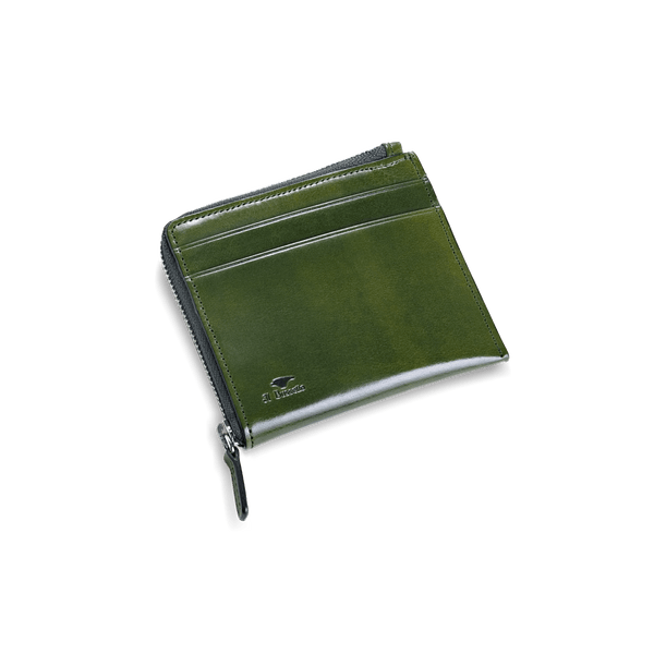 Il Bussetto Small Zippy Wallet Darkgreen