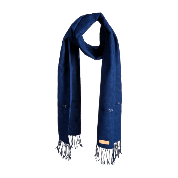 il bussetto Spotlight Scarf blue