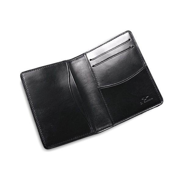 Il Bussetto Stingray Bifold Card Case Tibetanred