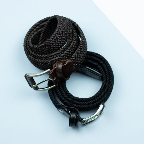 Il Bussetto Twisted Belt Darkbrown