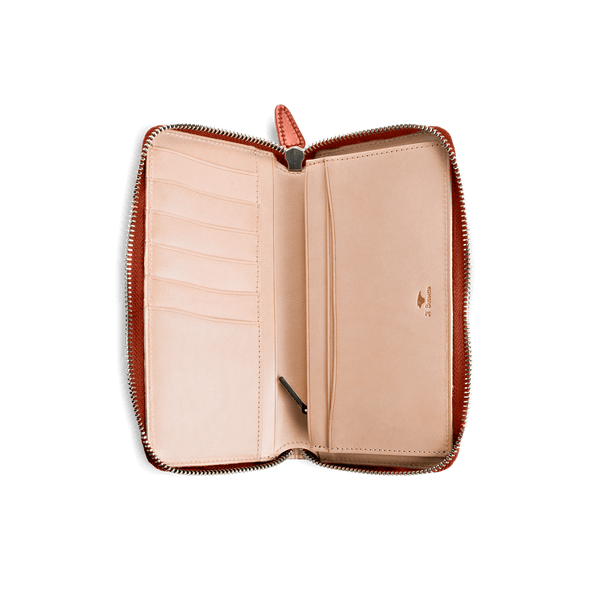 Il Bussetto Zippy Long Wallet Evergreen
