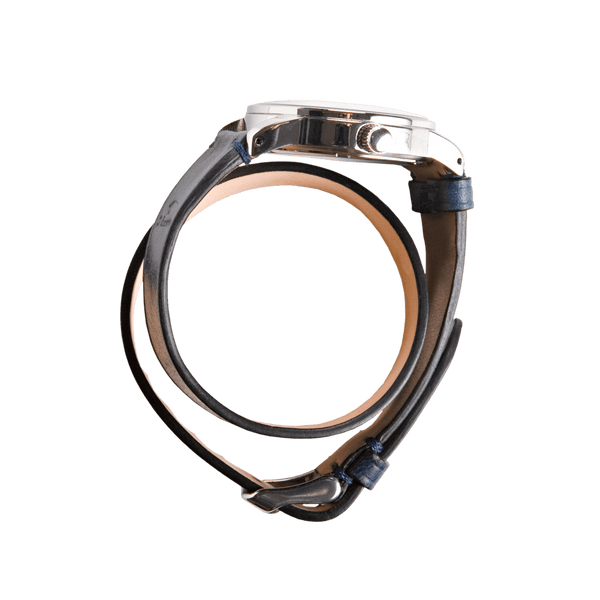 Il Bussetto Leisure Time Double Tour Watch Black Poseidonblue