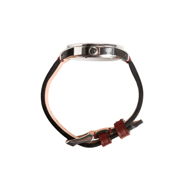 Il Bussetto Leisure Time Quartz Watch Black Tibetanred