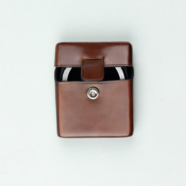 Il Bussetto Lens Hood Case With Magnetic Closure Cappuccino