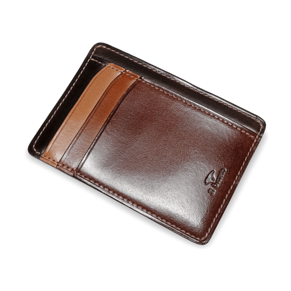 il bussetto Multicolor Card Wallet cappuccino-bisquit-natural