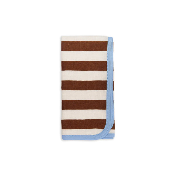 Ileana Makri Dinner Napkins Riviera Cioccolato (Set Of 6)