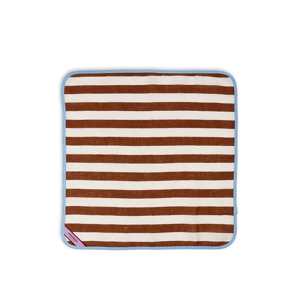 Ileana Makri Dinner Napkins Riviera Cioccolato (Set Of 6)