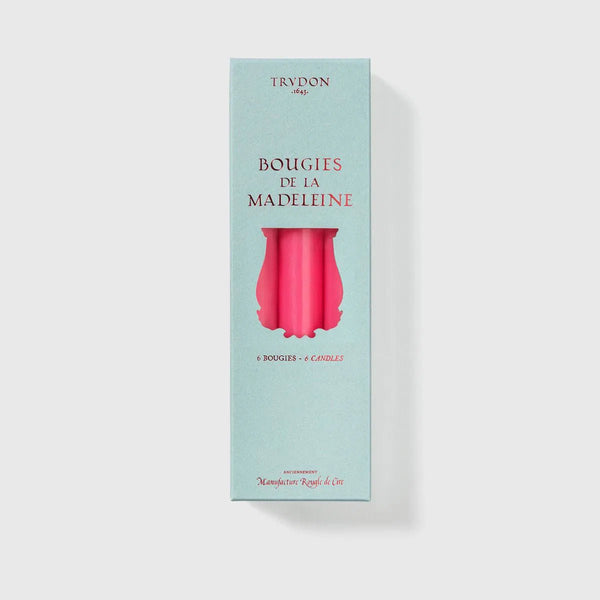 Ileana Makri Fuchsia Madeleine Tapered Candles (Box Of 6)