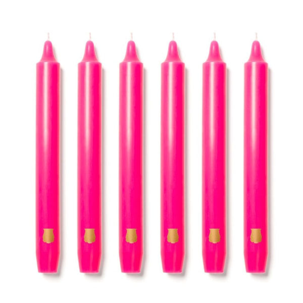 ileana makri Fuchsia Madeleine Tapered Candles (Box of 6)
