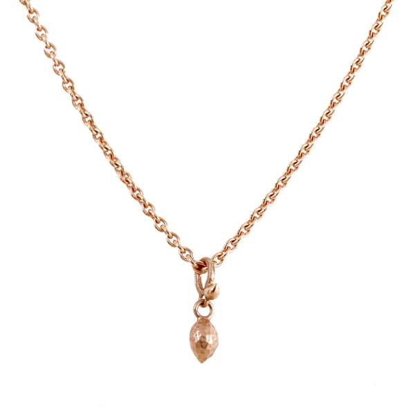 ileana makri 18k Rose Gold Sea Kale Seed Pendant