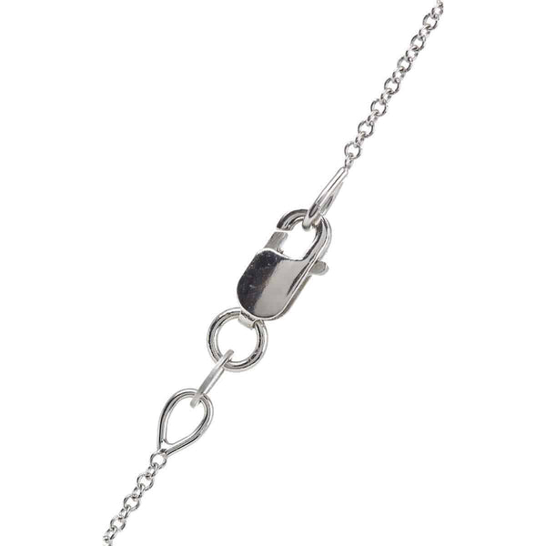 Ileana Makri 18k White Gold Fine Cable Chain