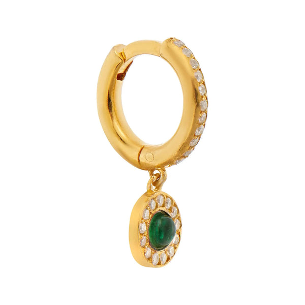Ileana Makri Agate Sun Midi Hoops