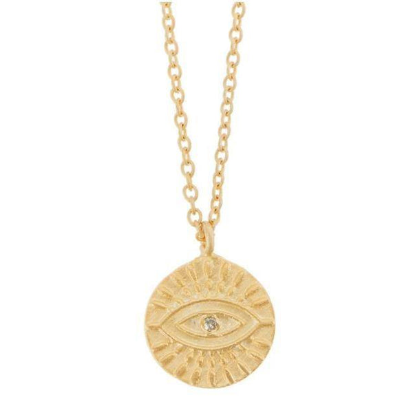 ileana makri All Seeing Eye Necklace
