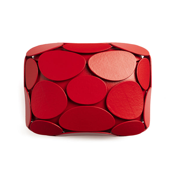ileana makri Armure Clutch Red