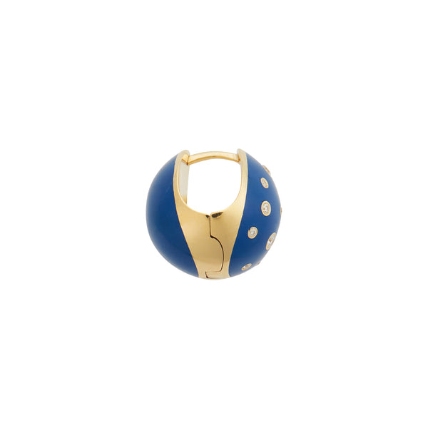 Ileana Makri Aurora Blue Orb Earrings