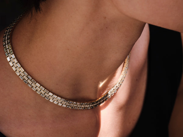 Ileana Makri Baguette Dream Collar Necklace
