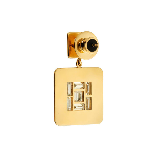 Ileana Makri Baguette Tile Earrings Y-D