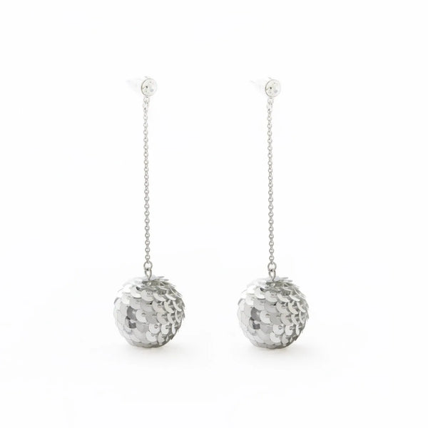 ileana makri Ball Line Earrings