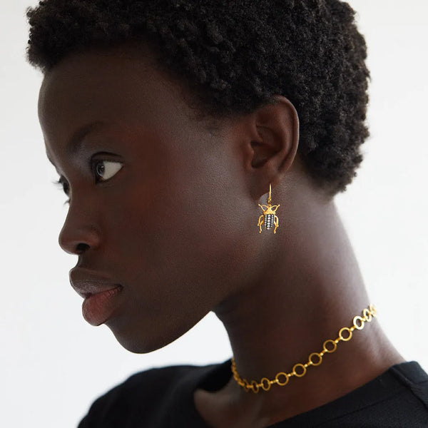 Ileana Makri Beetle Hoops YP-Ox