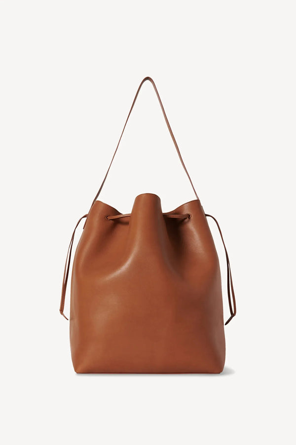 ileana makri Belvedere Tote Bag in Brandy Leather