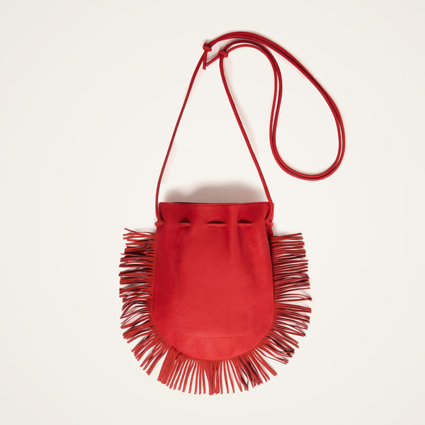 Ileana Makri Big Power Pouch Solid Red