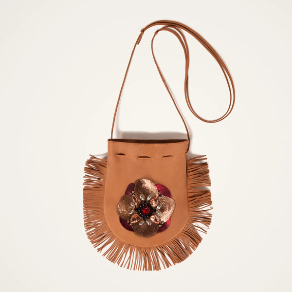 ileana makri Big Power Pouch Solid Tan