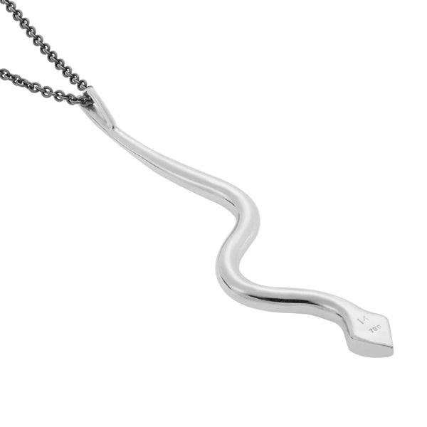 Ileana Makri Big Snake Pendant W-OXS-CHD-RU