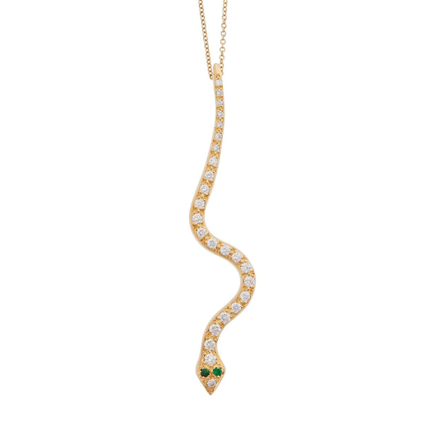ileana makri Big Snake Pendant Y-D-Ts