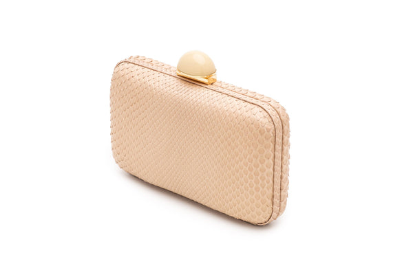 Ileana Makri Bijoux Clutch Sand